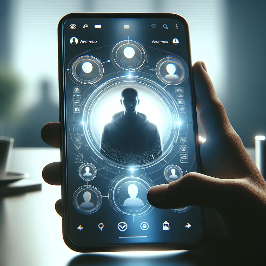 "Person using a smartphone to anonymously view Instagram Stories, illustrating techniques for discreetly watching stories in 2024."