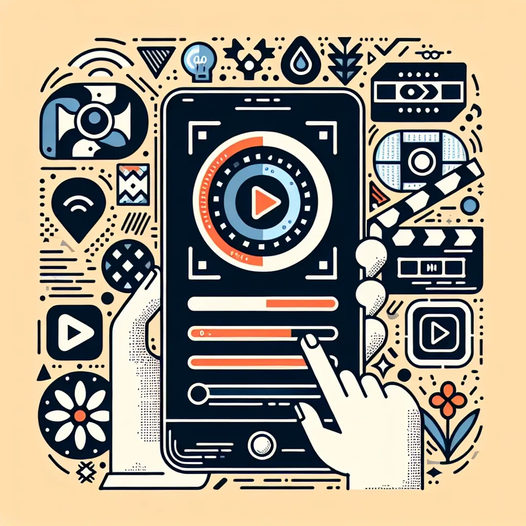 "Person using a TikTok video downloader on a laptop to save videos from TikTok for offline viewing - The Complete Guide to TikTok Video Downloaders"