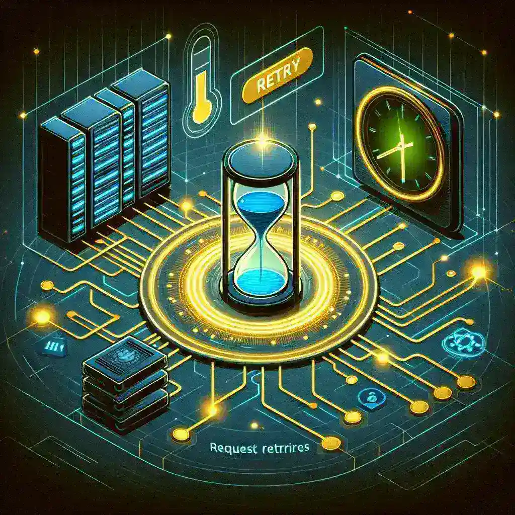 "Infographic illustrating effective strategies for monitoring request retries and timeouts in software applications, highlighting key metrics and best practices from the article 'Best Solutions for Monitoring Request Retries and Timeouts: A Comprehensive Guide'."